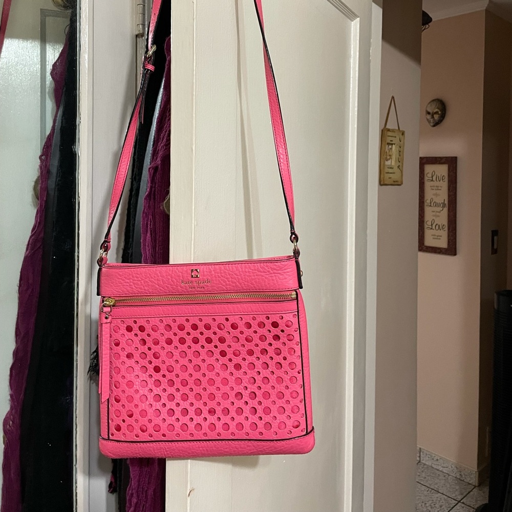Kate Spade pink crossbody used twice.